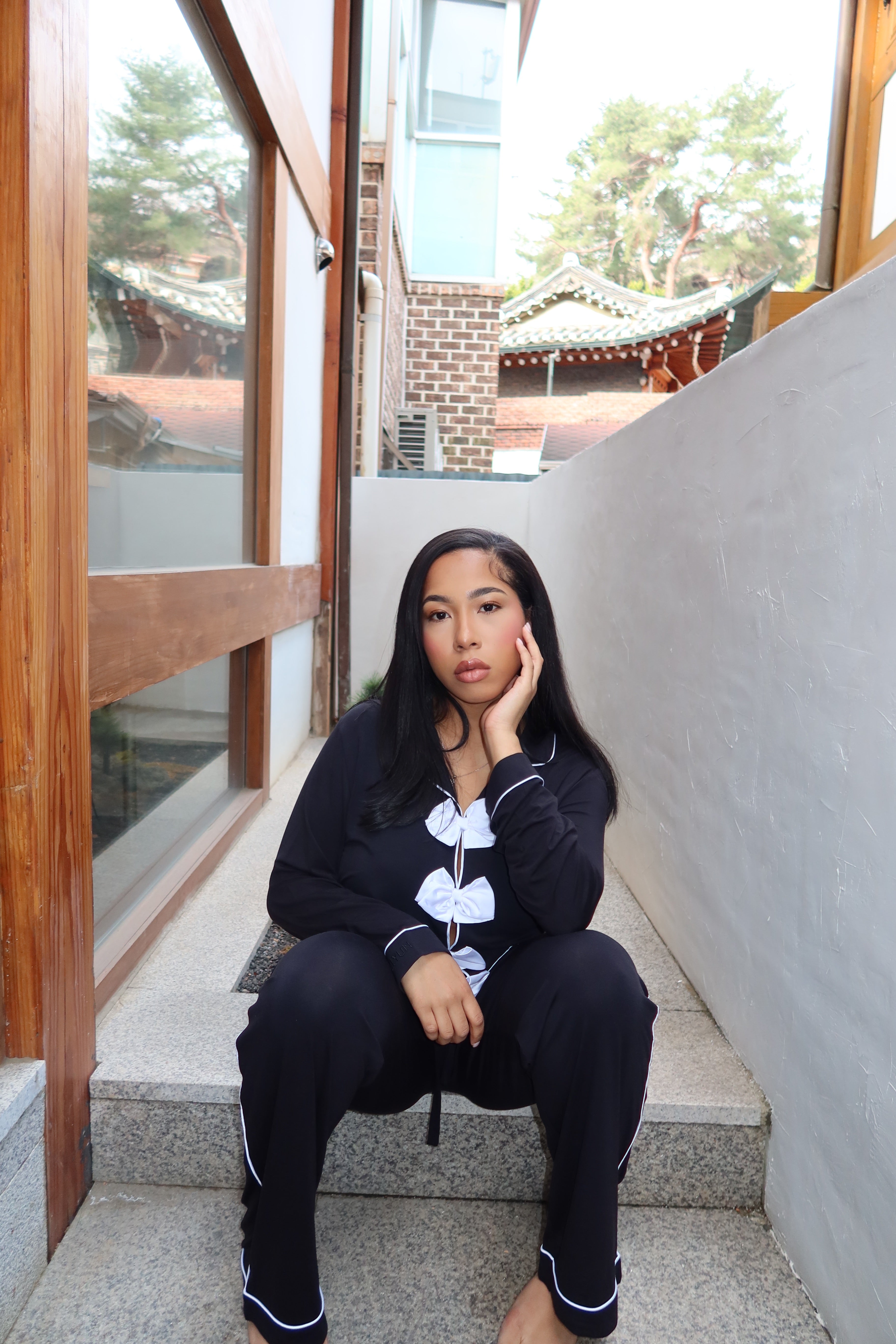 Riban  - Bamboo Long Sleeve Pajama Set