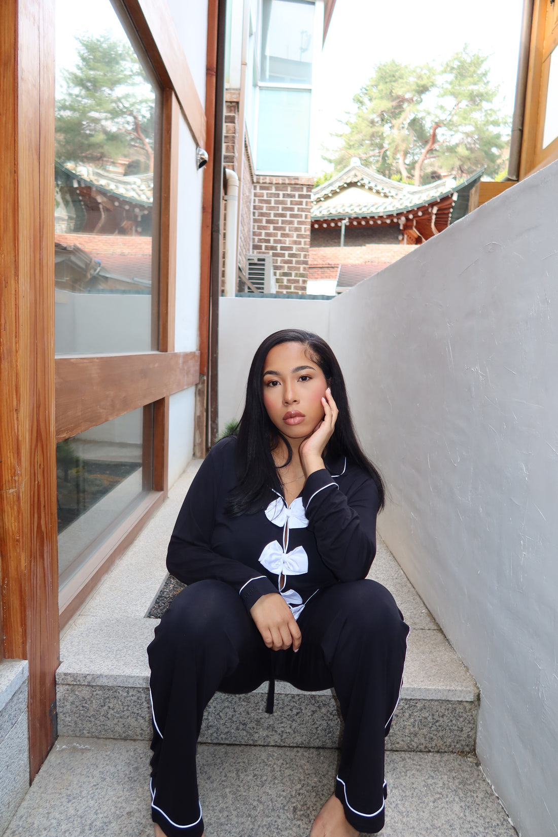 Riban  - Bamboo Long Sleeve Pajama Set